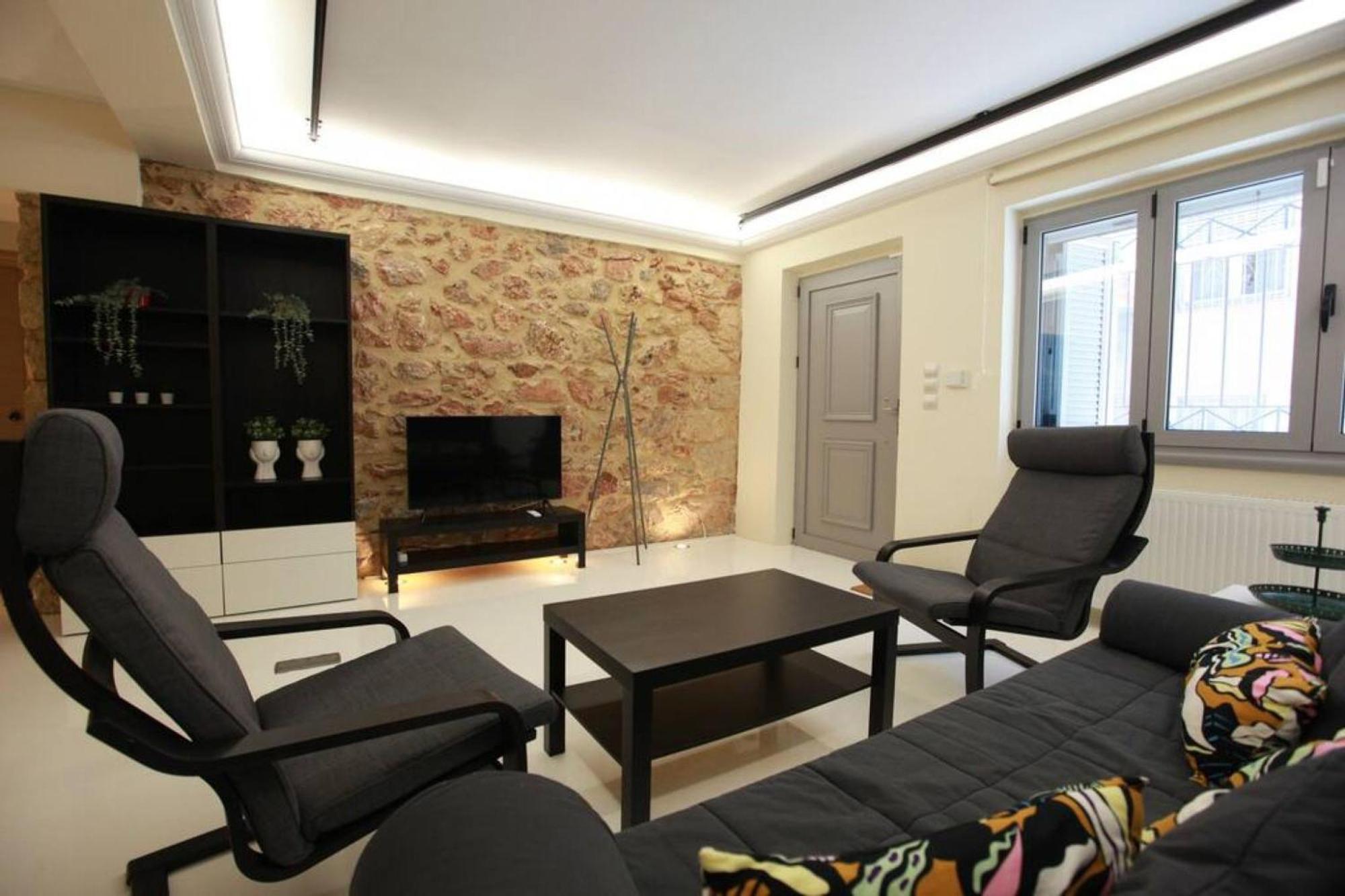 Elegant Studio At The Acropolis Hills アテネ エクステリア 写真